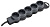STANDARD Удлинитель У05 5 мест 2P+PE 3м 3х1,5мм2 16А черный IEK от магазина РЭССИ
