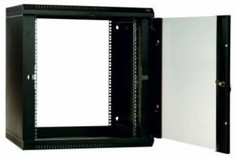 Шкаф коммутационный ЦМО ШРН-ЭКОНОМ (ШРН-Э-9.500) настенный 9U 600x520мм пер.дв.стекл 75кг серый 470мм 17.6кг 180град. 480мм от магазина РЭССИ