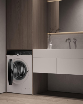 Стиральная машина Weissgauff WM 4027 Inverter Steam класс: A загр.фронтальная макс.:7кг белый от магазина РЭССИ