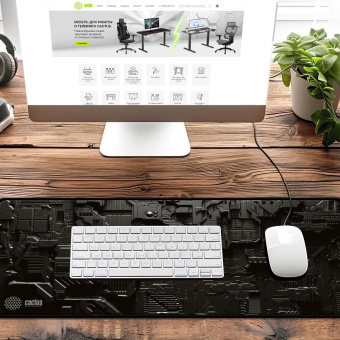 Коврик для мыши Cactus Cyberpunk 900x400x3мм (CS-MPC-PRO03ХXL) от магазина РЭССИ