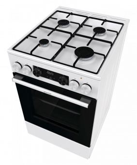 Плита Комбинированная Gorenje GK5C60WJ белый (без крышки) реш.сталь от магазина РЭССИ