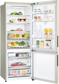 Холодильник LG GC-B569PECM 2-хкамерн. бежевый глянц. от магазина РЭССИ