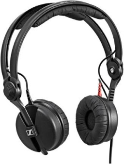 Наушники накладные Sennheiser HD 25 Plus 1.5м черный проводные оголовье (506908) от магазина РЭССИ