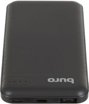 Мобильный аккумулятор Buro BP10G 10000mAh 2.1A черный (BP10G10PBK) от магазина РЭССИ