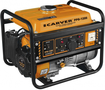 Генератор Carver PPG- 1200 1.05кВт от магазина РЭССИ
