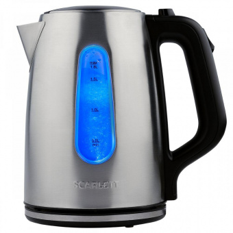 Чайник электрический Scarlett SC-EK21S101 1.8л. 2200Вт серебристый (корпус: нержавеющая сталь) от магазина РЭССИ
