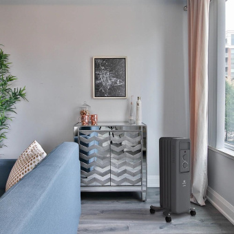 Радиатор масляный Royal Clima Ardea ROR-AR5-1000M 1000Вт графитовый/черный от магазина РЭССИ