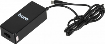 Блок питания Buro BUM-С-045 автоматический 45W 5V-20V 3A 1xUSB 2.4A от бытовой электросети LED индикатор от магазина РЭССИ