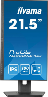 Монитор Iiyama 21.5" ProLite XUB2293HSU-B7 черный IPS LED 16:9 HDMI M/M матовая HAS Piv 300cd 178гр/178гр 1920x1080 100Hz DP FHD USB 3.9кг от магазина РЭССИ