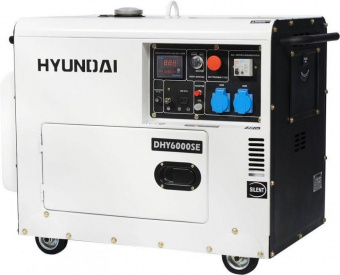 Генератор Hyundai DHY 6000SE 5.5кВт от магазина РЭССИ