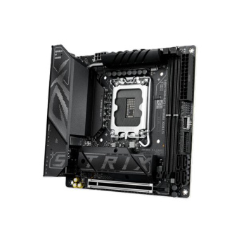 Материнская плата Asus ROG STRIX B860-I GAMING WIFI Soc-1851 Intel B860 2xDDR5 mini-ITX AC`97 8ch(7.1) 2.5Gg RAID+HDMI+DP от магазина РЭССИ