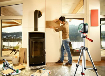 Нивелир лазерн. Bosch UniversalLevel 2 Basic 2кл.лаз. 650нм цв.луч. красный 2луч. (0603663800) от магазина РЭССИ
