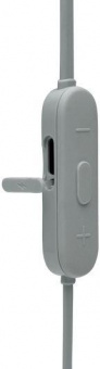 Гарнитура вкладыши JBL Tune 125 серый беспроводные bluetooth в ушной раковине (JBLT125BT) от магазина РЭССИ