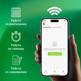 Умная розетка Digma DiPlug Strip 55 EU Wi-Fi белый (DPS554S) от магазина РЭССИ