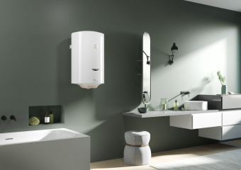 Водонагреватель Ariston DUNE1 R INOX 80 V 1,5K PL 1.5кВт 80л электрический настенный/белый от магазина РЭССИ
