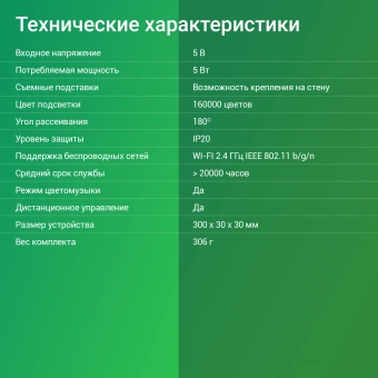 Умный светильник Digma DeskLight DL101 настольный или подвесной черный (DL101) от магазина РЭССИ