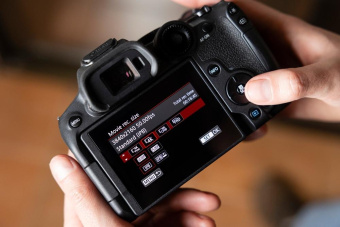 Фотоаппарат Canon EOS R7 черный 32.5Mpix 2.95" 4K WiFi RF-S 18-150mm f/3.5-6.3 IS STM LP-E6NH от магазина РЭССИ