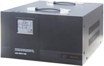 Стабилизатор напряжения Ресанта АСН-8000/1-ЭМ однофазный черный (63/1/7) от магазина РЭССИ