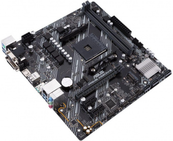 Материнская плата Asus PRIME A520M-E Soc-AM4 AMD A520 2xDDR4 mATX AC`97 8ch(7.1) GbLAN RAID+VGA+DVI+HDMI от магазина РЭССИ