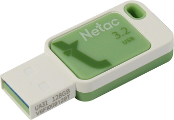 Флеш Диск Netac 128Gb UA31 NT03UA31N-128G-32GN USB3.2 зеленый от магазина РЭССИ