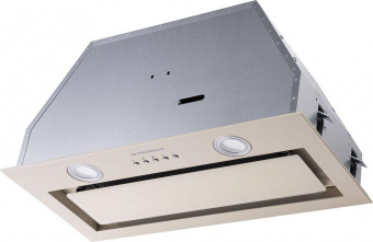 Вытяжка встраиваемая Maunfeld TRAPEZE 602IG бежевый управление: кнопочное (1 мотор) от магазина РЭССИ