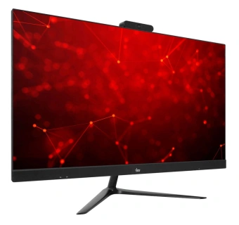 Моноблок IRU Агат 315 23.8" Full HD i5 10400 (2.9) 8Gb SSD256Gb UHDG 630 Free DOS GbitEth WiFi BT клавиатура мышь Cam черный 1920x1080 от магазина РЭССИ