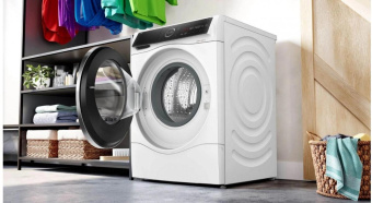 Стиральная машина Bosch Serie 8 WNC254A0SN класс: D загр.фронтальная макс.:10.5кг (с сушкой) белый от магазина РЭССИ
