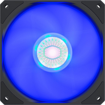 Вентилятор Cooler Master SickleFlow 120 Blue 120x120mm 4-pin 8-27dB 156gr LED Ret от магазина РЭССИ