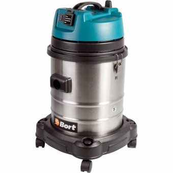 Строительный пылесос Bort BSS-1440-Pro 1400Вт (уборка: сухая/влажная) серый от магазина РЭССИ