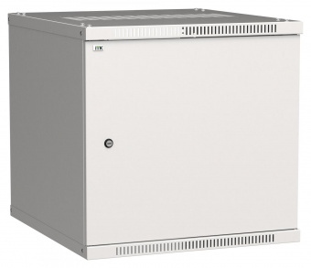 Шкаф коммутационный ITK Linea WE (LWE3-09U53-MF) настенный 9U 550x350мм пер.дв.металл 50кг серый 300мм 200град. 450мм IP20 от магазина РЭССИ