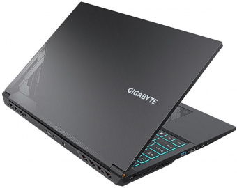 Ноутбук Gigabyte G5 Core i5 12500H 16Gb SSD512Gb NVIDIA GeForce RTX4050 6Gb 15.6" IPS FHD (1920x1080) Windows 11 Home black WiFi BT Cam (MF-E2KZ313SH) от магазина РЭССИ