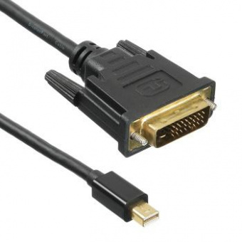 Кабель аудио-видео Buro 1.1v miniDisplayport (m)/DVI-D (Dual Link) (m) 2м. Позолоченные контакты черный (BHP MDPP-DVI-2) от магазина РЭССИ