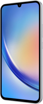 Смартфон Samsung SM-A346E Galaxy A34 5G 256Gb 8Gb серебристый моноблок 3G 4G 2Sim 6.6" 1080x2340 Android 13 48Mpix 802.11 a/b/g/n/ac NFC GPS GSM900/1800 GSM1900 TouchSc Protect microSD max1024Gb от магазина РЭССИ