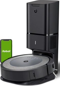 Пылесос-робот Irobot Roomba i3+ серый/черный от магазина РЭССИ