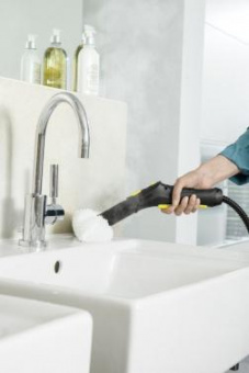 Пароочиститель напольный Karcher EasyFix SC 4 Iron 2000Вт желтый/черный от магазина РЭССИ