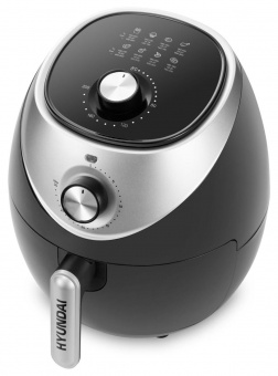 Аэрогриль Hyundai HYF-3456 1500Вт черный/серебристый от магазина РЭССИ