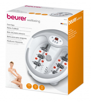 Гидромассажная ванночка для ног Beurer FB50 390Вт белый от магазина РЭССИ