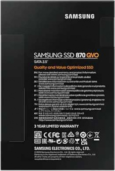 Накопитель SSD Samsung SATA III 8Tb MZ-77Q8T0BW 870 QVO 2.5" от магазина РЭССИ