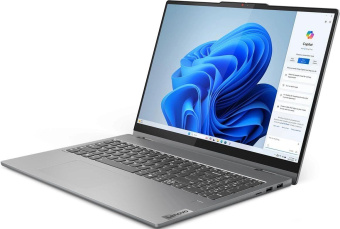 Ноутбук Lenovo IdeaPad 5 16IRU9 Core 7 150U 16Gb SSD512Gb Intel Graphics 16" OLED Touch 2K (2048x1280) noOS grey WiFi BT Cam (83DU0042RK) от магазина РЭССИ