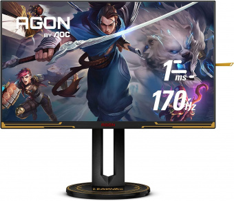 Монитор AOC 27" Agon AG275QXL черный IPS LED 1ms 16:9 HDMI M/M матовая HAS Piv 400cd 178гр/178гр 2560x1440 170Hz DP 2K USB 7.84кг от магазина РЭССИ