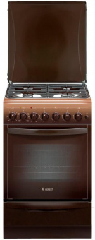 Плита Комбинированная Gefest ПГЭ 5102-02 0301 коричневый (металлическая крышка) реш.чугун от магазина РЭССИ