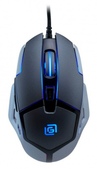 Мышь Оклик 915G HELLWISH V2 черный/серый оптическая (4800dpi) USB (6but) от магазина РЭССИ