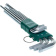 Набор торцевых шестигранных ключей с шаром 1/16"-3/8" 9 шт. Jonnesway X-TRA LONG H06SA209S от магазина РЭССИ
