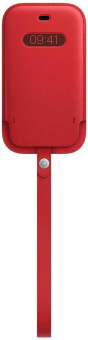 Чехол (футляр) Apple для Apple iPhone 12 mini Leather Sleeve with MagSafe красный (MHMR3ZE/A) от магазина РЭССИ