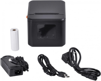 Термопринтер Mertech Q80 (для печ.чеков.) стационарный черный от магазина РЭССИ