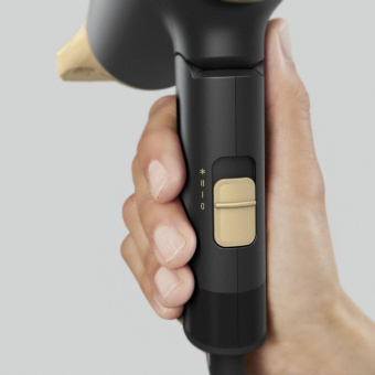 Фен Rowenta CV1830F0 1600Вт черный/золотистый от магазина РЭССИ