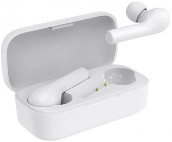 Гарнитура вкладыши QCY T5 белый беспроводные bluetooth в ушной раковине от магазина РЭССИ