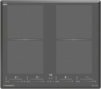 Индукционная варочная поверхность Maunfeld CVI594SF2DGR Inverter серый от магазина РЭССИ