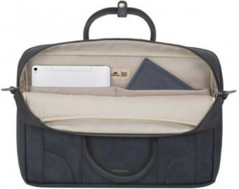 Сумка для ноутбука 16" Riva 8942 черный полиуретан от магазина РЭССИ