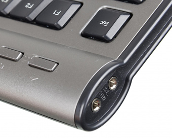 Клавиатура A4Tech KLS-7MUU серебристый/черный USB slim Multimedia от магазина РЭССИ